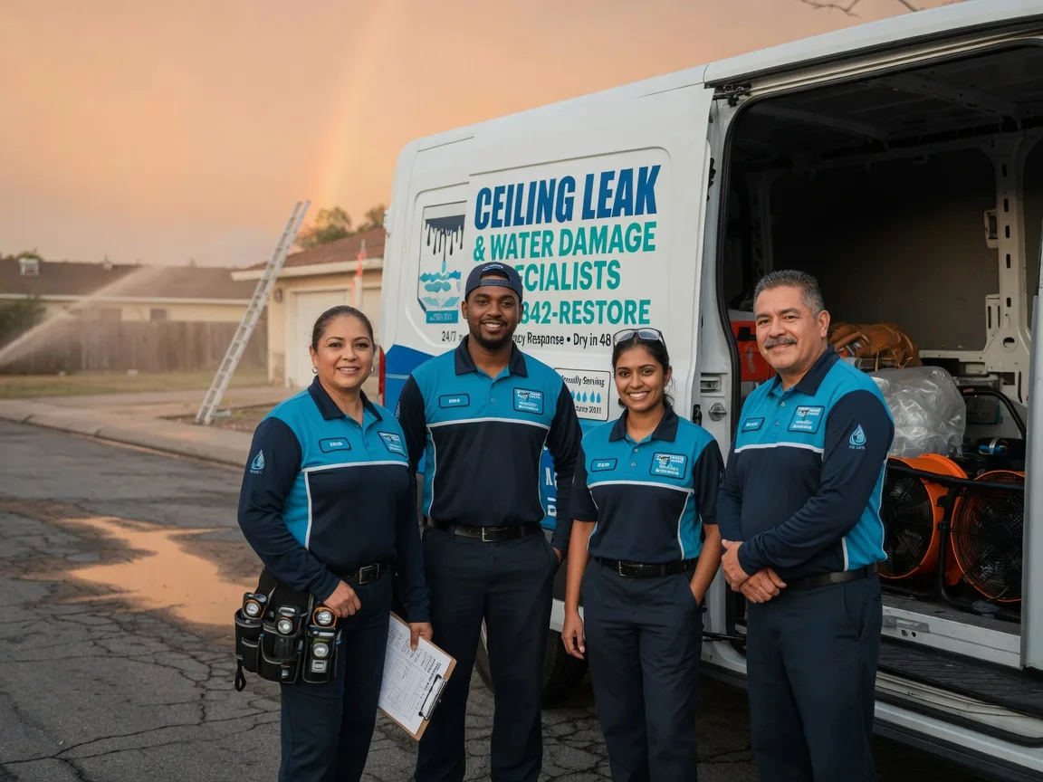 Ceiling Leak Cleanup company in La Belle, PA
