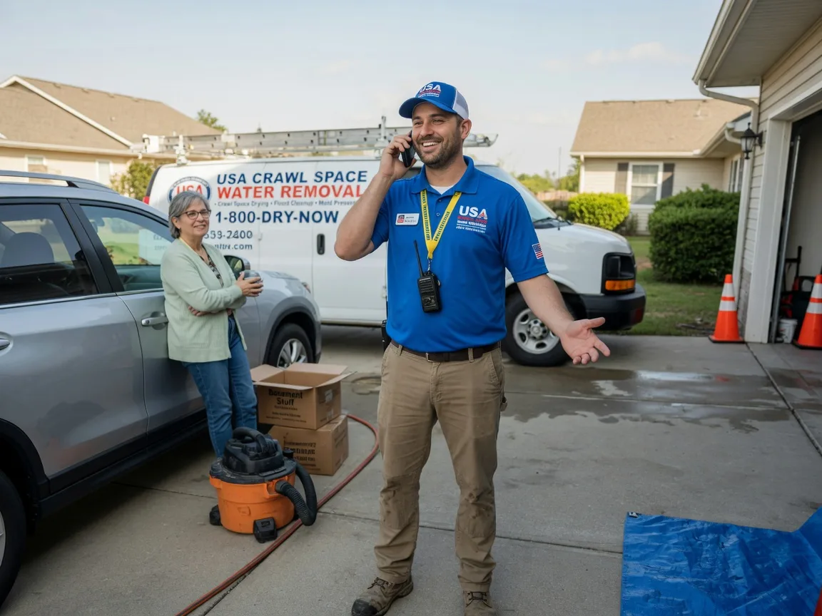 Crawl Space Water Removal La Belle, PA FAQs
